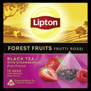 Chá Preto com Frutos Silvestres Lipton