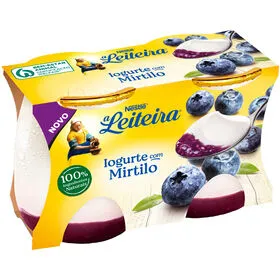 Iogurte com Mirtilo A Leiteira