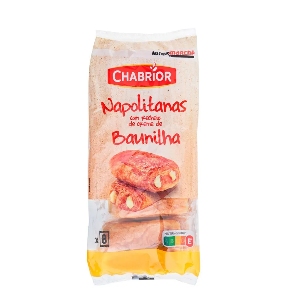 Napolitanas Creme de Baunilha