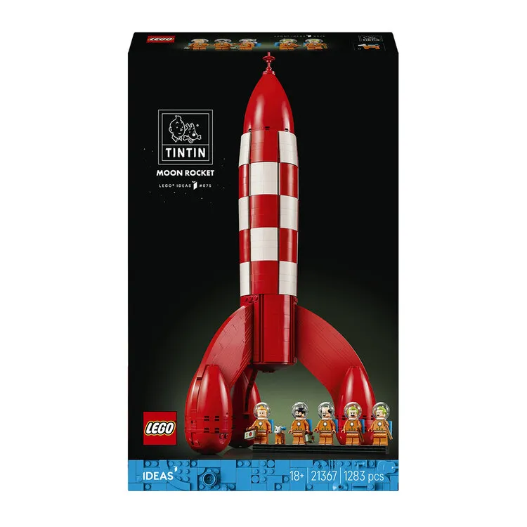 LEGO FOGUETAO LUNAR TINTIN 21367