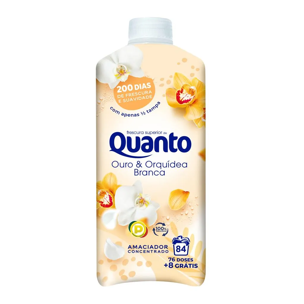 Amaciador roupa concentrado ouro
