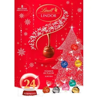 Calendário do Advento embalagem 312 g - Lindt
