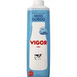 Leite pasteurizado meio gordo