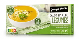 Caldo de Legumes 12 Cubos Pingo Doce