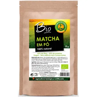 Matcha em pó bio, embalagem de 50g Cemporcento