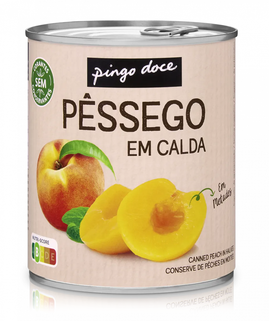 Pêssego em Calda