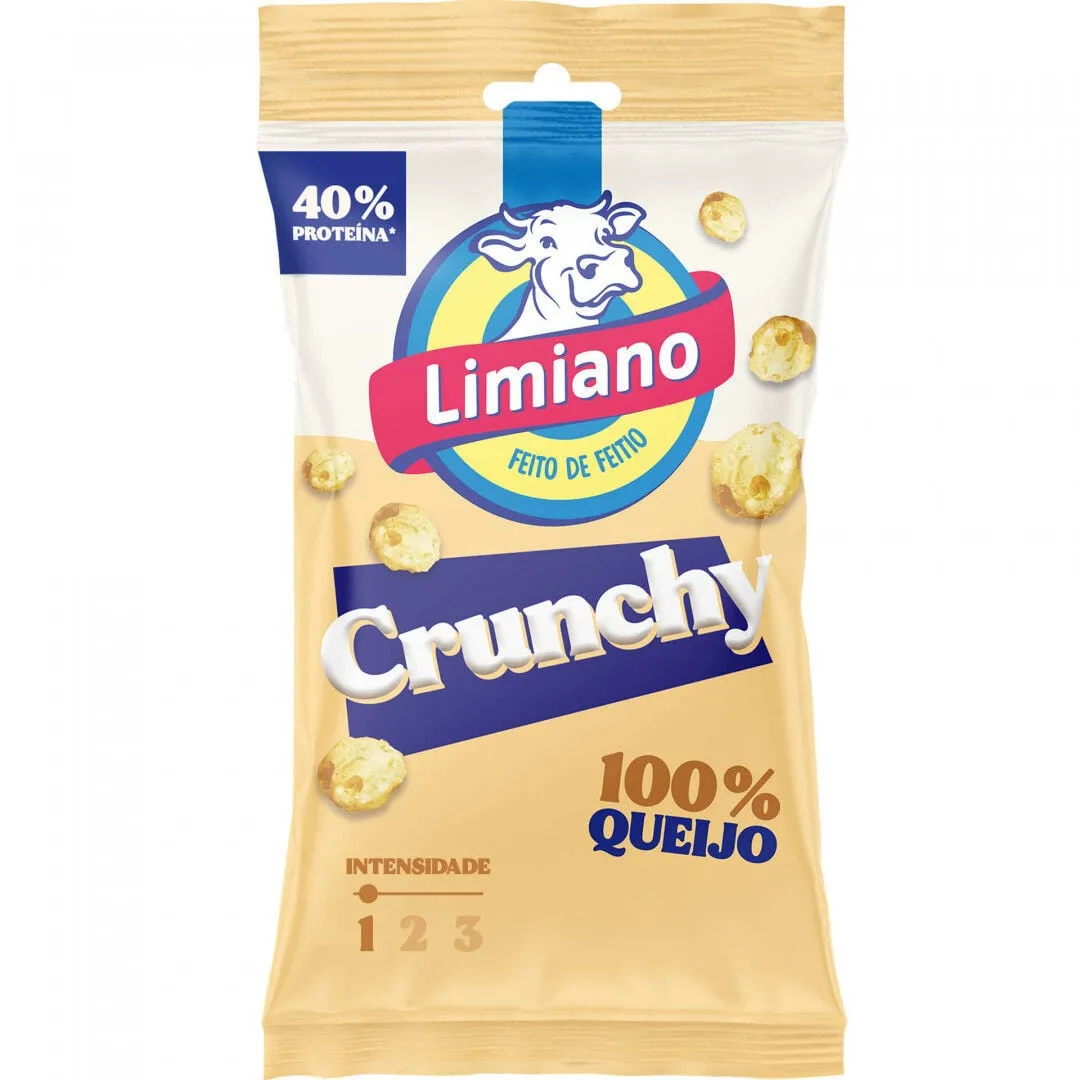 Snack de Queijo Crunchy Intensidade 1