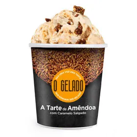 Gelado Tarte Amêndoa O Gelado