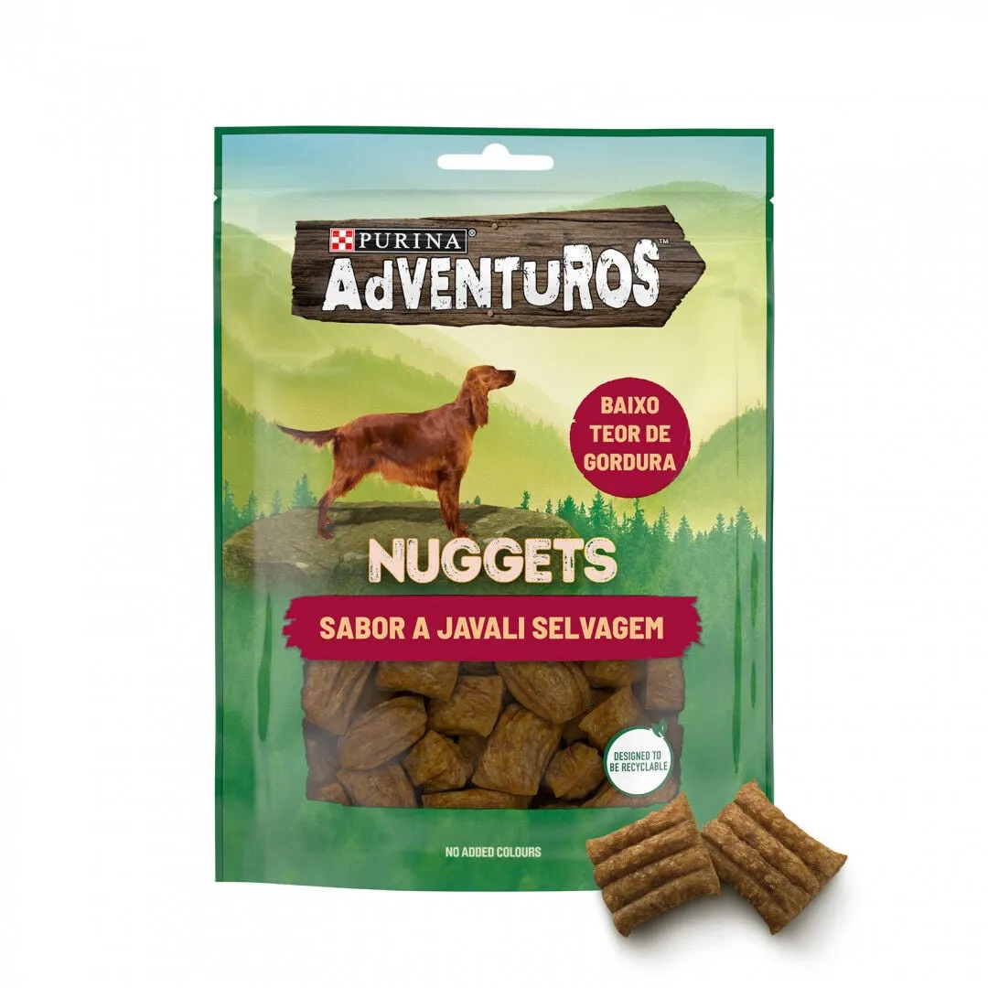 Snack para Cão Nuggets Sabor a Javali