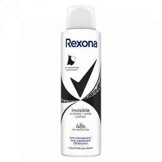Desodorizante Spray Invisible Black & White Rexona
