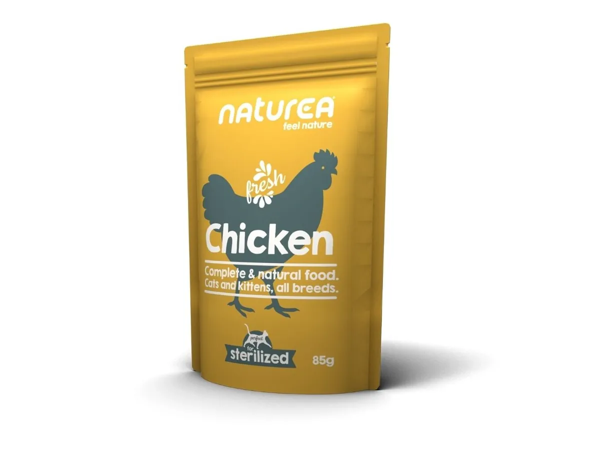Comida húmida gato Naturea frango 85 g