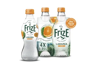 Bebida c/ gás Frize laranja 4 x 0,25 L