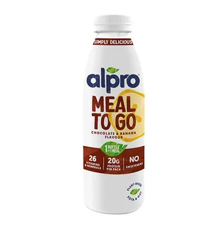 Bebida Meal To Go de Chocolate e Banana Alpro