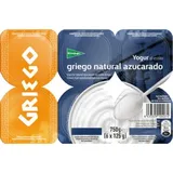 Iogurte Grego Natural Açucarado Pack 6 embalagem 125 g - El Corte Inglés