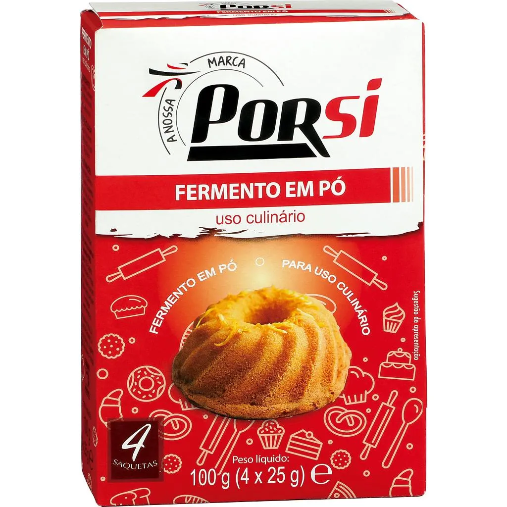 Fermento em Pó 4x25g
