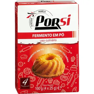 Fermento em Pó 4x25g PorSi