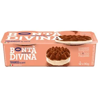Tiramisu Pack 2X90g - Bonta Divina
