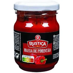 Massa de Pimentão Rustica 200g