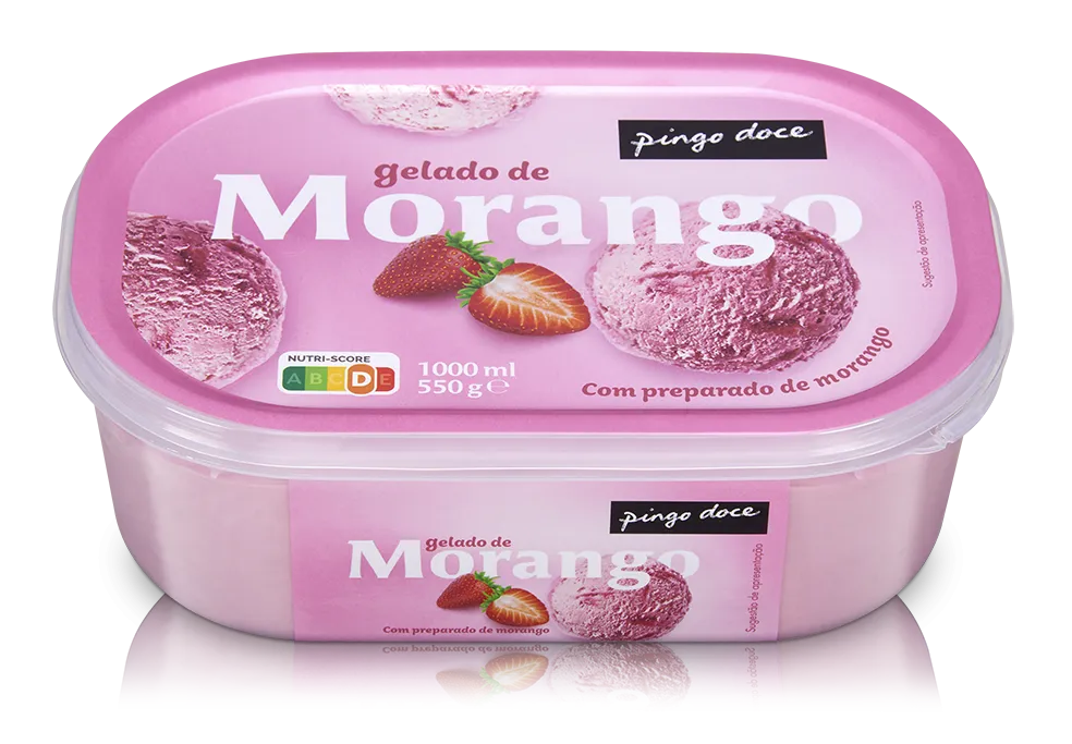 Gelado de Morango
