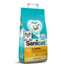 Areia Aglomerante Clumping Sanicat