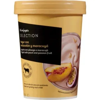 Iogurte com Pêssego e Maracujá embalagem 500 g - El Corte Inglés Selection