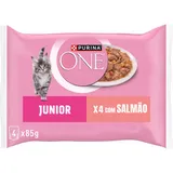 Comida Húmida para Gato Júnior Salmão Saquetas Purina One