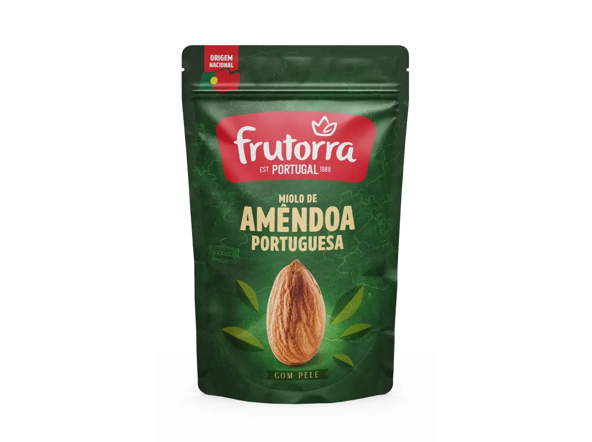Miolo amêndoa com pele Frutorra nacional 100 g