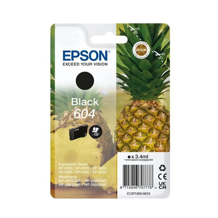 TINT EPSON 604 PRETO C13T10G14020