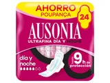 Pensos higiénicos ultrafina noite com abas Ausonia 24 un