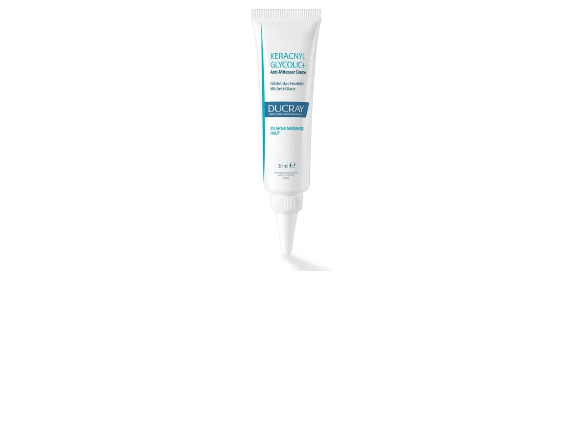 Creme desincrustante Ducray keracnyl glycolic+ 30 ml