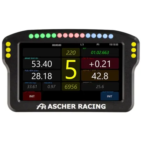 Dashboard 5" Ascher Racing
