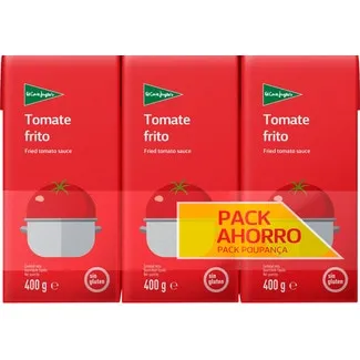 Tomate Frito Pack 3 embalagem 400 g - El Corte Inglés