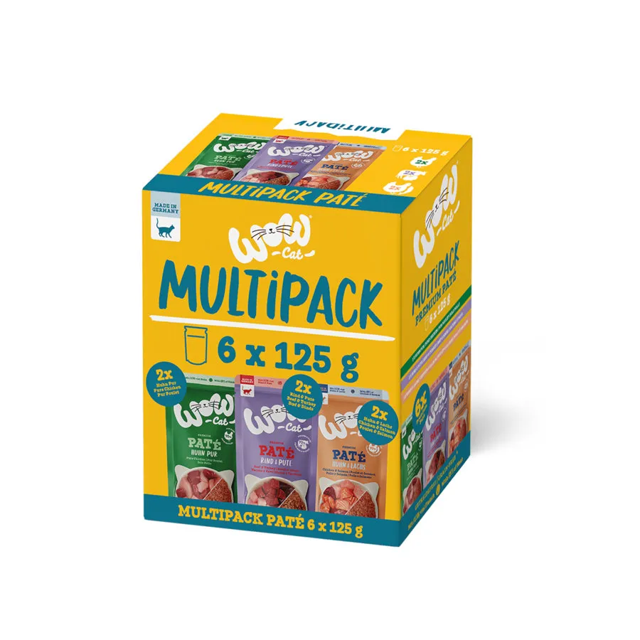 Wow Food Adult Patê saquetas para gatos