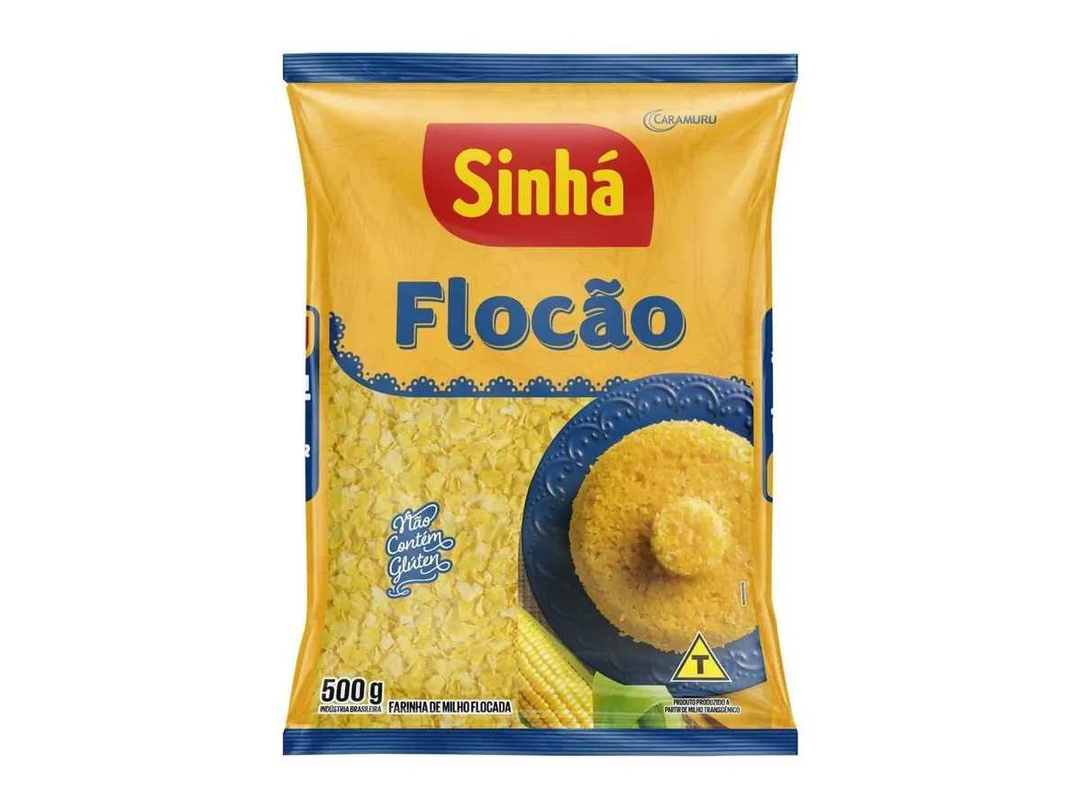 Farinha de milho Sinhá flocão 400 g