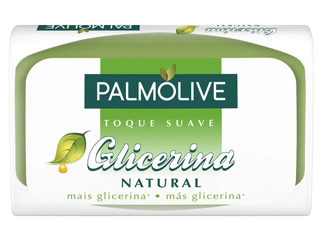 Sabonete sólido glicerina natural Palmolive 90 gr