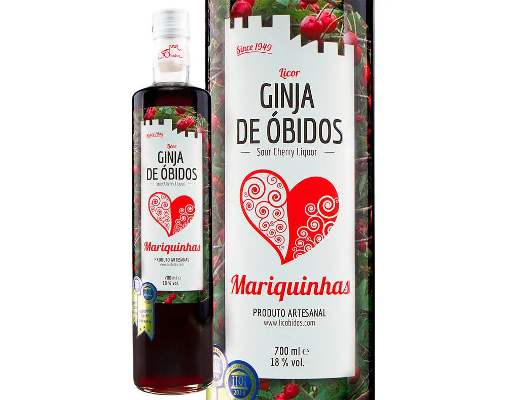 Licor de ginja Mariquinhas 0,70 L
