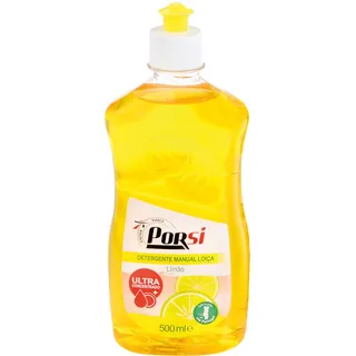 Detergente Loiça Manual Ultra Limão 500ml PorSi