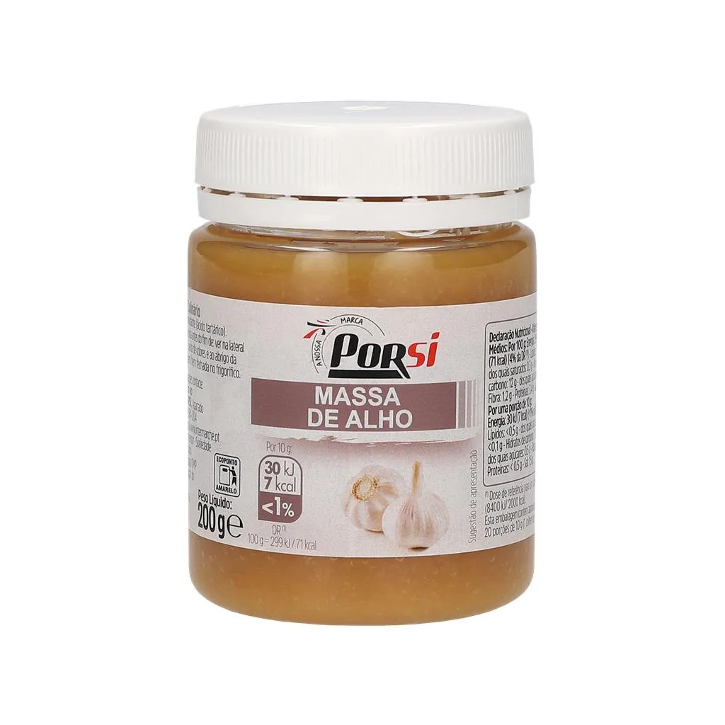 Massa de Alho 200g