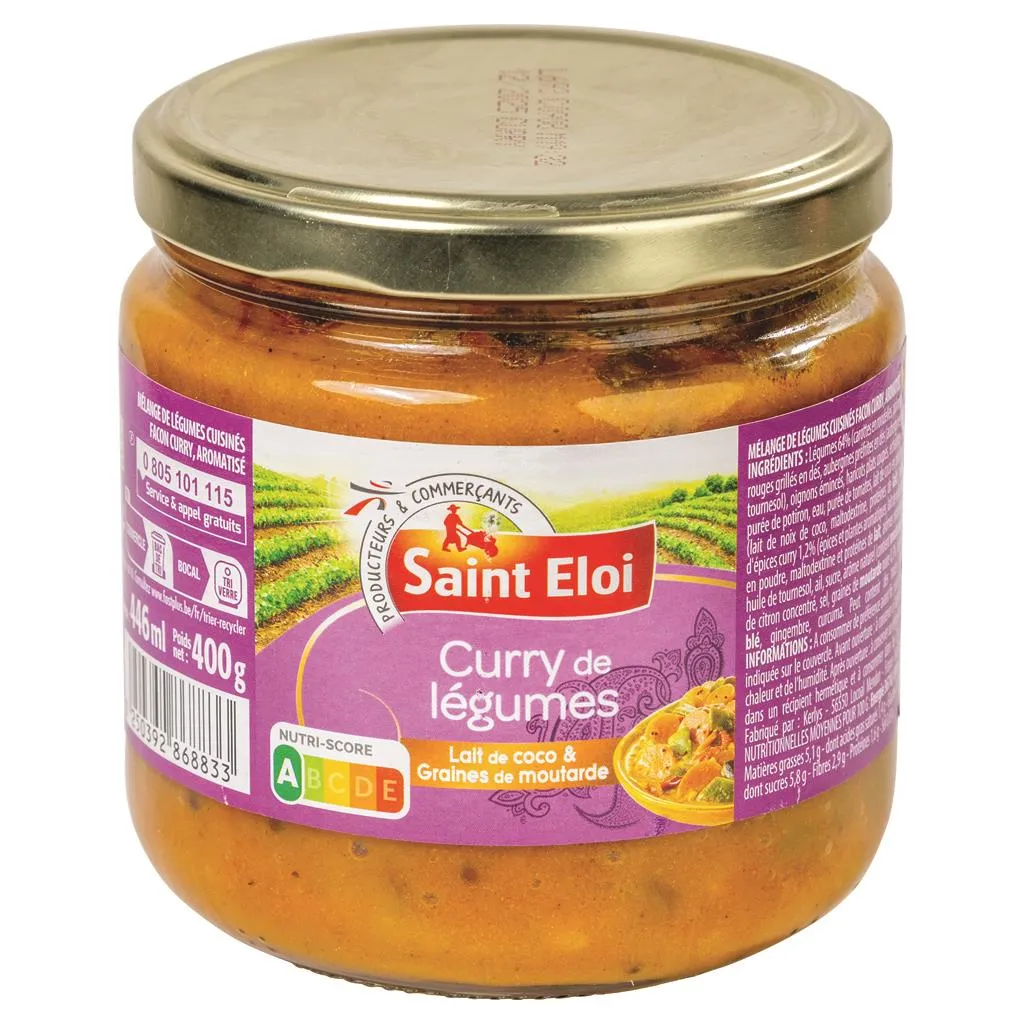 Caril de Legumes 400g