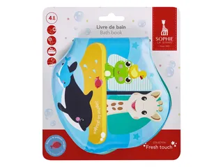 Livro banho Sophie LA Girafe