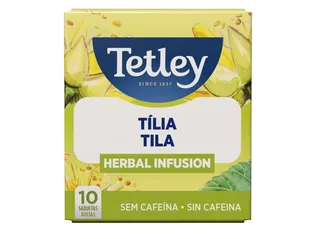 Chá Tetley tilia 10 saquetas