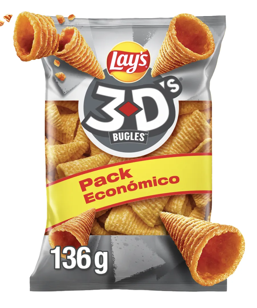 Snacks Milho 3D's Cones