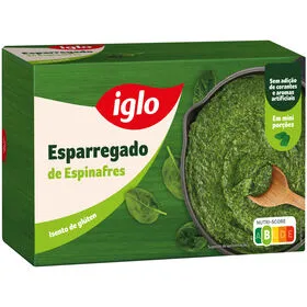 Esparregado de Espinafres sem Glúten Iglo