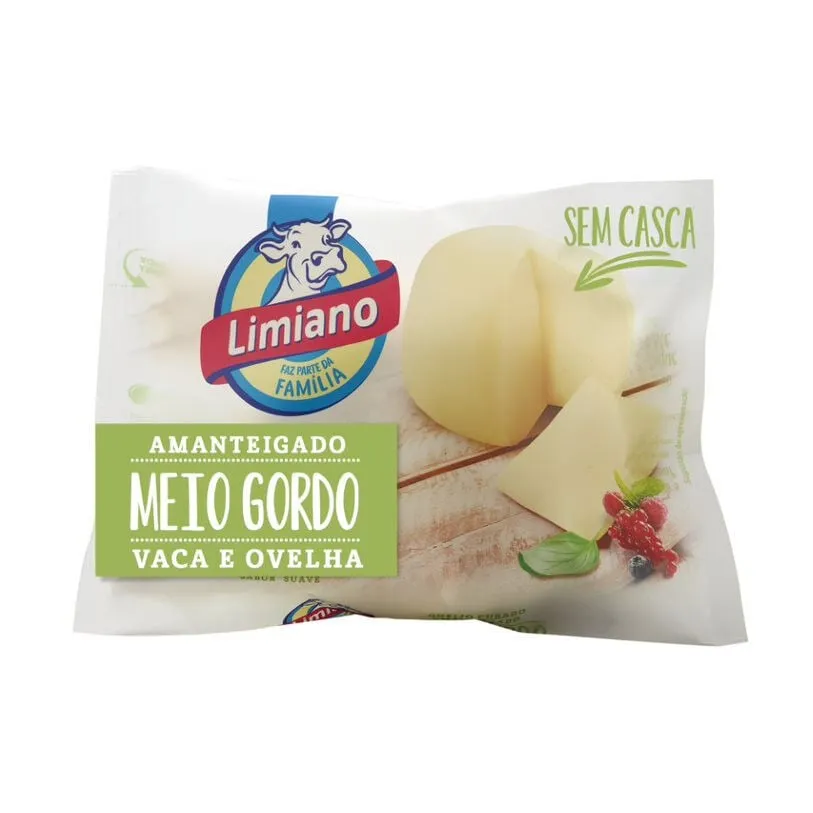Queijo de Vaca e Ovelha Meio Gordo sem Casca