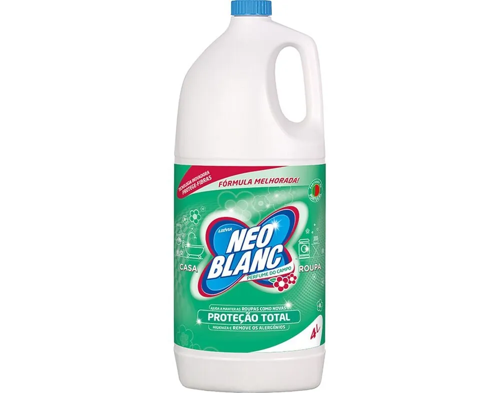 Lixívia perfumada frescura do campo Neoblanc 4 L