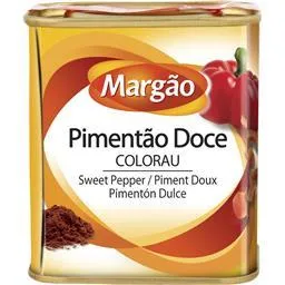 Pimentão doce, embalagem de 75g Margão