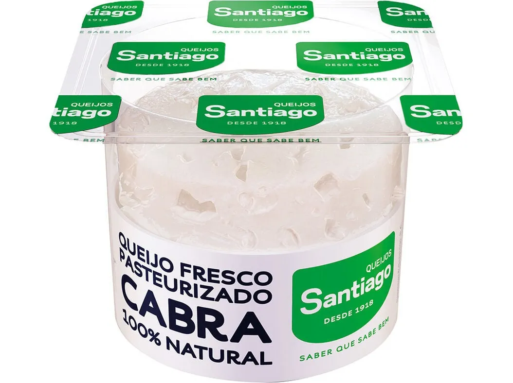 Queijo Santiago de cabra fresco un