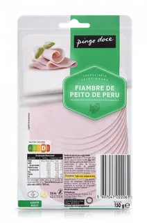 Fiambre Peito de Peru Pingo Doce