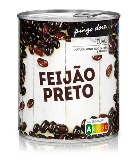Feijão Preto em Lata Pingo Doce