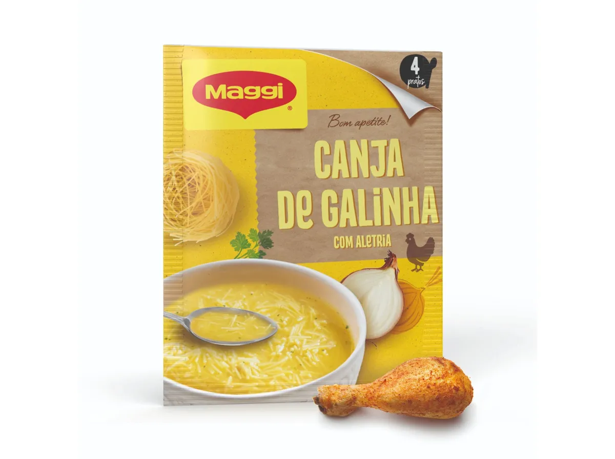Sopas Maggi em pó canja com aletria 82 g